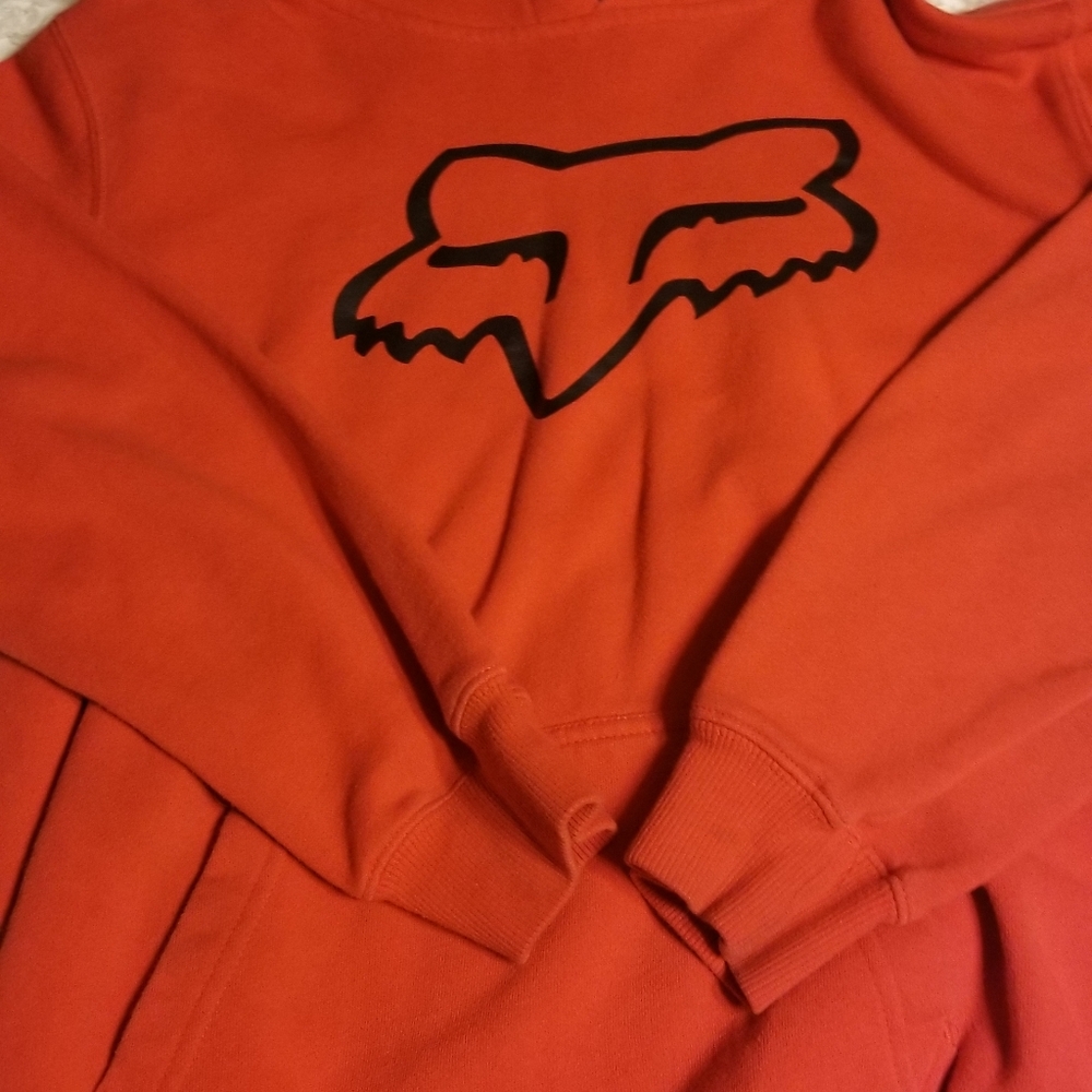 Boys Fox hooded sweatshirt YXL